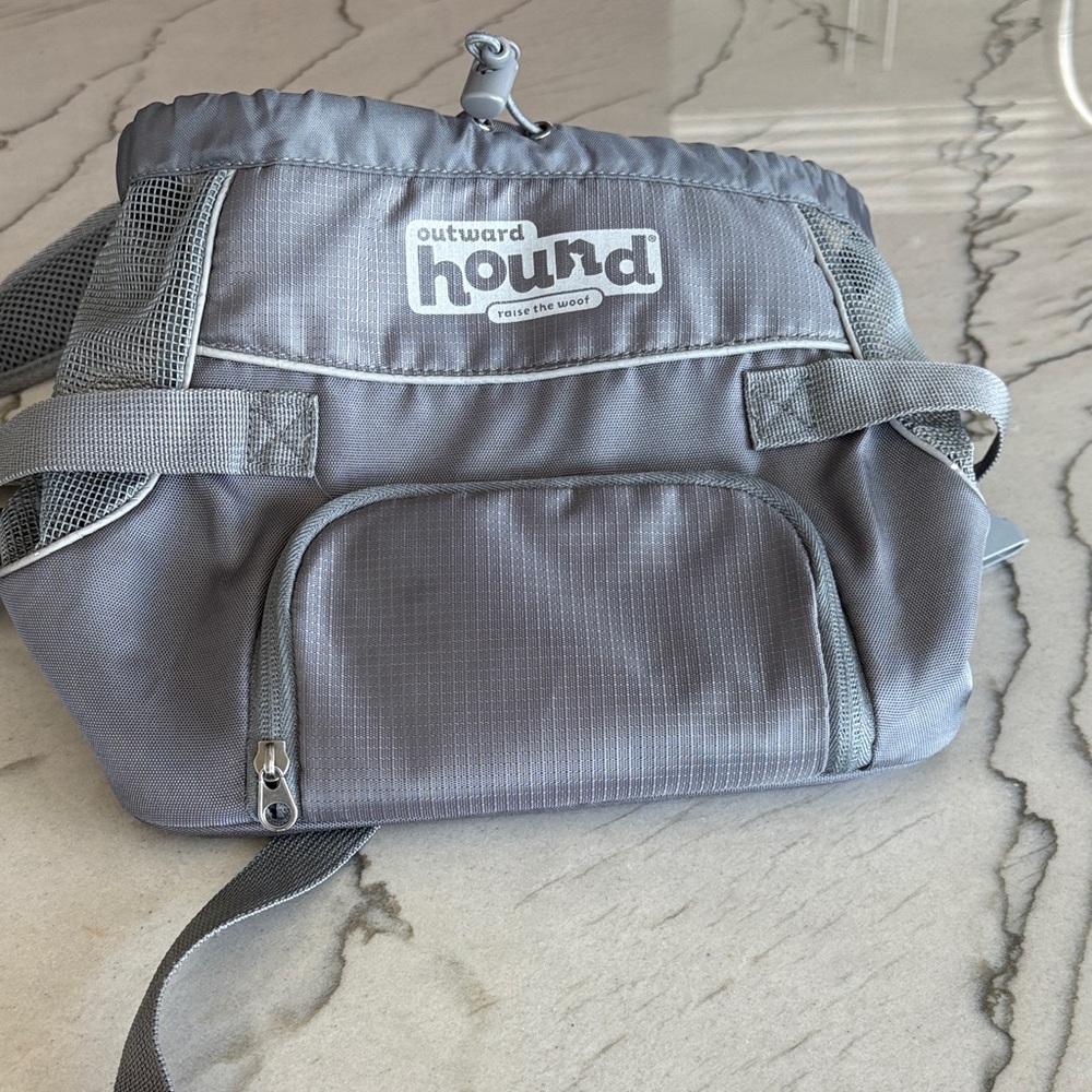 Outward Hound Gray Pet Carrier